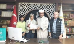 Alanya’da Sabina Müslüman oldu, adı Sabriye oldu!