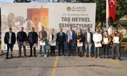 Alanya Taş Heykel Sempozyumu tamamlandı