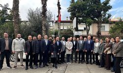 Alanya'da hem tebrik hem istişare ziyareti