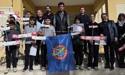 Alanya'da öğrenciler model uçak ile tanıştı