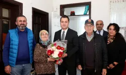 Kaymakam Öztürk’ten Kıbrıs Gazisi Özsoy’a ziyaret