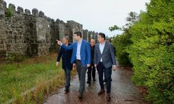 Alanya’nın tarihi Şarapsahan’ı gençlik merkezi oluyor