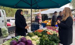 Semt pazarlarında sıfır atık bilgilendirme çalışması