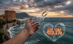 Alanya'da alyanslar çıktı, her iki evlilikten biri bitti