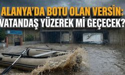 Alanya’da botu olan versin: Vatandaş yüzerek mi geçecek?