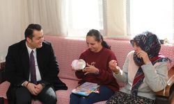 Kaymakam Öztürk’ten hane ziyaretleri