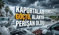 Gökten dev dolu yağdı, Alanya savaş alanına döndü!