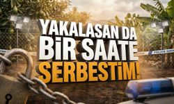 Alanya’da hırsızın skandal cevabı: "Yakalasan da bir saate serbestim!"