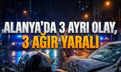 SON DAKİKA! Alanya’da kâbus gibi, 3’ü de ağır yaralı!