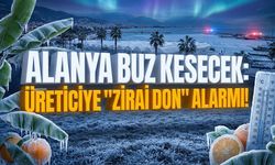 Alanya buz kesecek: Üreticiye "Zirai Don" alarmı!