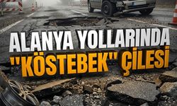 Kazaya davetiye! Alanya yollarında "Köstebek" çilesi