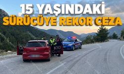 Alanya’da film sahnelerini aratmadı: 15 yaşındaki sürücüye rekor ceza