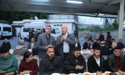 Alanya pazarcı esnafı dev iftar sofrasında buluştu