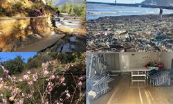 Alanya’da afet ve bahar bir arada: Yollar çöktü, barajlar taştı, sahiller doldu!