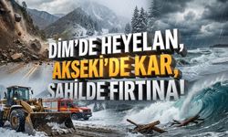 Alanya ve çevresinde doğa geçit vermiyor: Heyelan, fırtına ve kar kapıda!