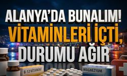 Alanya’da bunalıma giren adam ne varsa içti