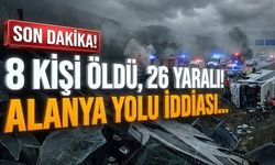 Alanya’ya mı geliyordu? 8 kişi öldü, 26 yaralı var!