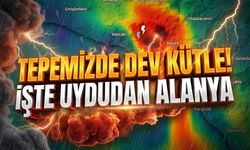 SON DAKİKA! Alanya’da gökyüzü delindi: Uydu görüntüleri kıpkırmızı!