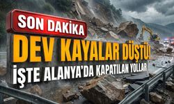 SON DAKİKA! Alanya’da ulaşım felç: 3 ana damar birden kesildi!