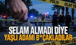 Selam almadı diye yaşlı adamı b*çakladılar
