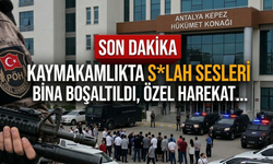 SON DAKİKA! Kaymakamlıkta s*lah sesleri: Bina boşaltıldı, özel harekat…
