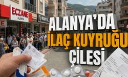 SON DAKİKA! Alanya’da ilaç kuyruğu çilesi: Vatandaş isyan etti