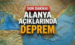 SON DAKİKA! Alanya açıklarında deprem meydana geldi