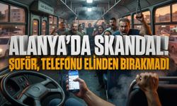 Alanya’da “Kaza yaparsın” diyen kadına ateş püskürdü