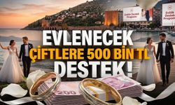 Alanyalı gençlere müjde: Evlenecek çiftlere 500 bin TL destek!