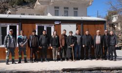 Alanya Belediyesi’nden Hüseyin Amca’ya konteyner ev