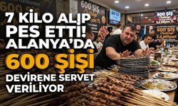 7 kilo alıp pes etti! Alanya’da 600 şişi devirene servet veriliyor