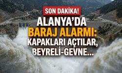 SON DAKİKA! Alanya'da baraj alarmı: Kapakları açtılar, Beyreli-Gevne...
