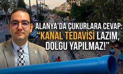 Alanya'da çukurlara cevap: "Kanal tedavisi lazım, dolgu yapılmaz!"