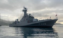 Alanya İskelesi’nde dev savaş gemisi sizi bekliyor