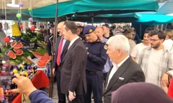 Kaymakam Öztürk, esnafla bir araya geldi