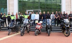 ALKÜ’de kasklar güvenli gelecek için takıldı