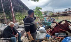 Dev temizlik başladı! Dim Çayı’nda selin izleri siliniyor