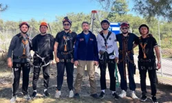 Alanyalı itfaiyeci adayları kampta nefes kesti