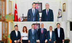 Kaymakamlık makamında trafik yoğun: ALKÜ ve emlakçılardan ziyaret