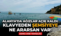 Alanya’da ağızlar açık kaldı: Klavyeden şemsiyeye ne ararsan var!