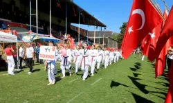 Alanya'da 19 Mayıs coşkusu: Yabancı misafirler de ortak oldu