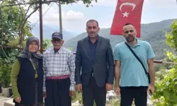 Alanya Müftüsü Mehmet Seven’den şehit ailesine ziyaret