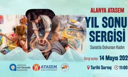 Alanya ATASEM’den yıl sonu sergisi