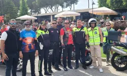 Alanya’da motosikletli kortej, şehri fethetti