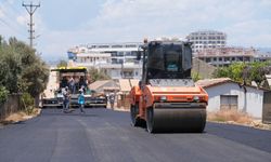 Payallar Gökkale Caddesi sıcak asfaltla yenilendi