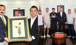 Kaymakam Öztürk’ün yoğun mesaisi: Şampiyona destek, başsavcıya veda