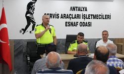 Alanya'da 154 şoför eğitime alındı