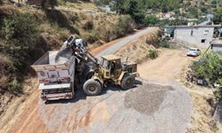 Gazipaşa’da tarihlerinde ilk kez asfalt gördüler