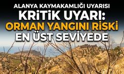Kritik uyarı: Orman yangını riski en üst seviyede