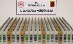 Alanya’da 208 litre kaçak alkol ele geçirildi